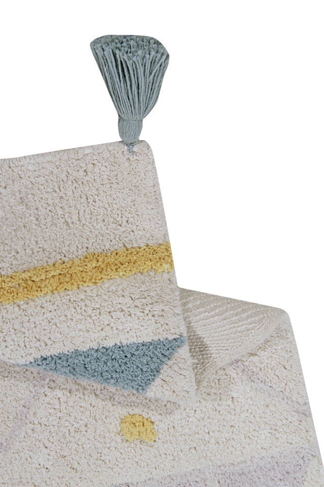 Washable Rug Azteca Vintage Blue - Azteca