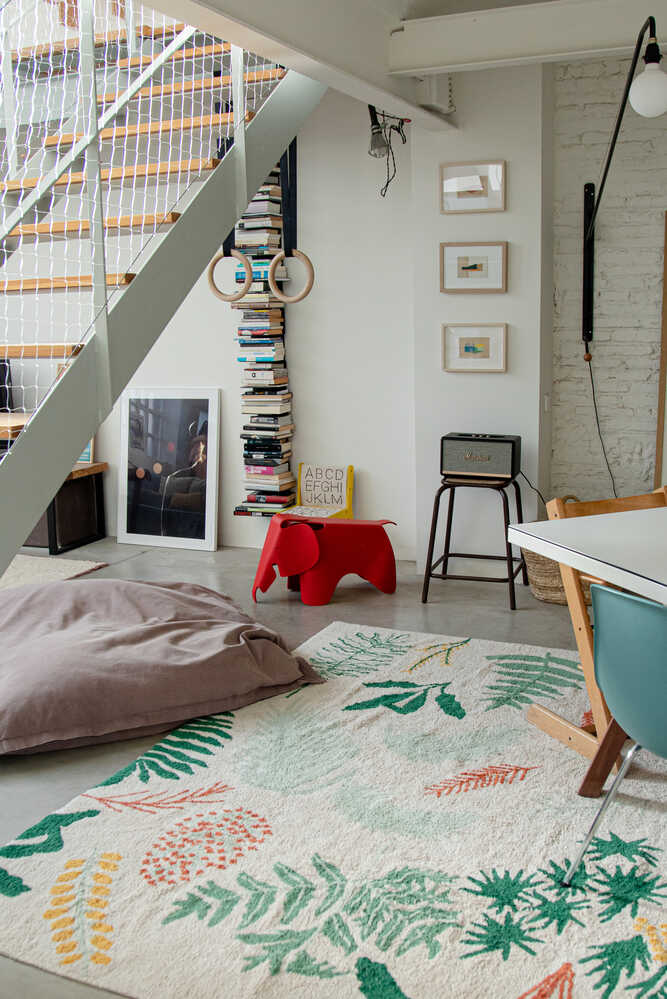 Washable Rug Botanic Plants - Plants