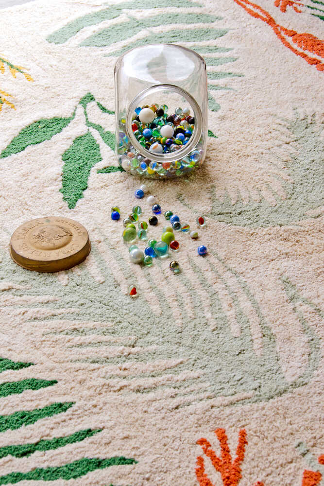 Washable Rug Botanic Plants - Plants