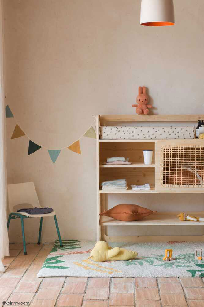 Washable Rug Botanic Plants - Plants