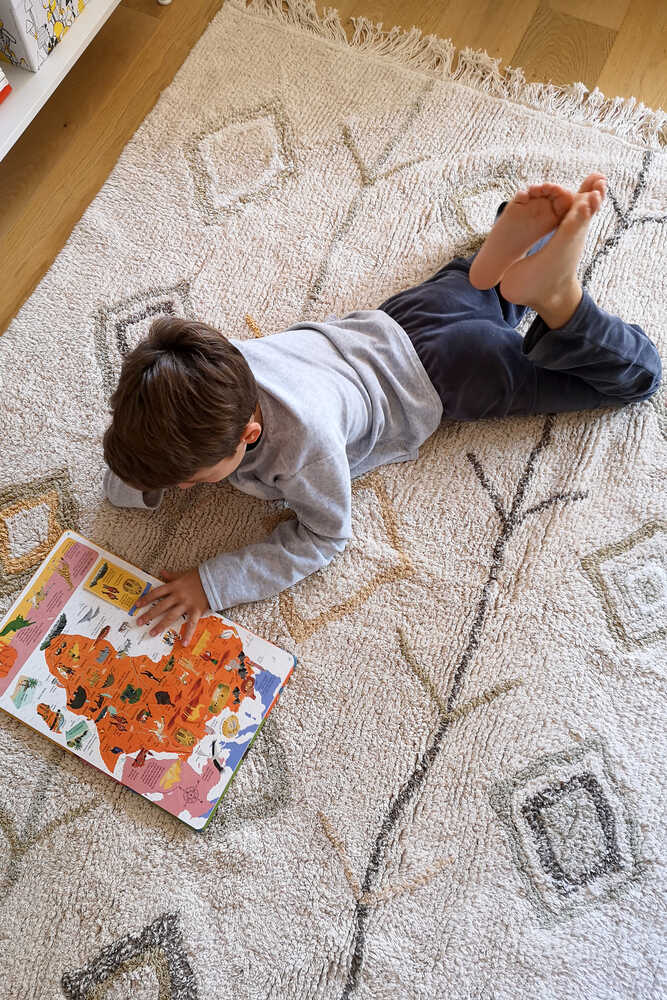 Washable Rug Kaarol Earth - Re Edition + Morocco