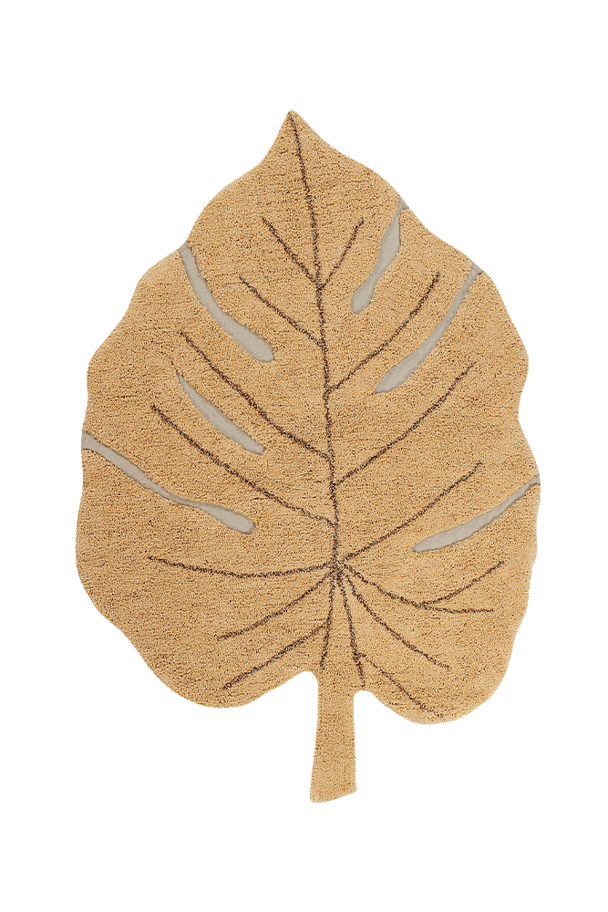 Washable Rug Monstera Honey - Re Edition + Plants