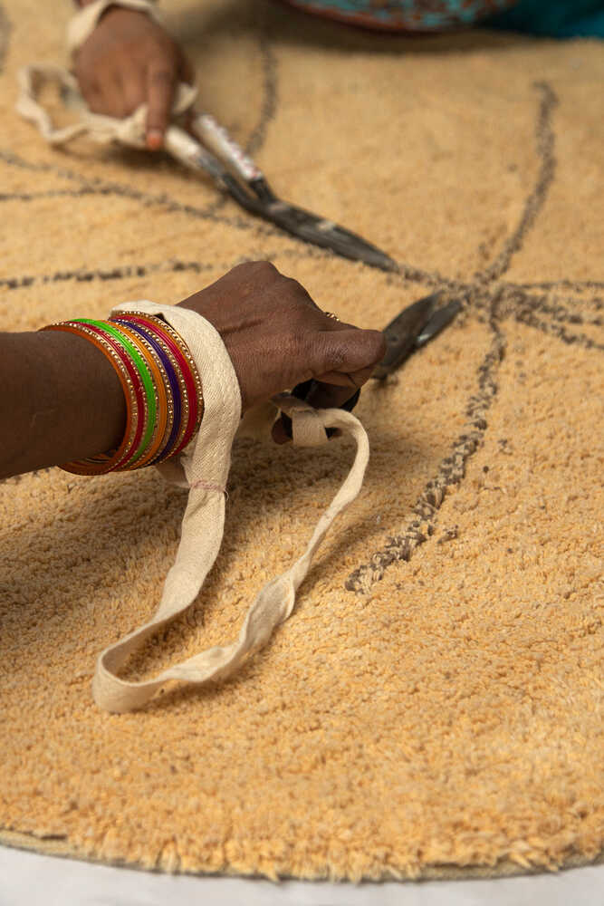 Washable Rug Monstera Honey - Re Edition + Plants