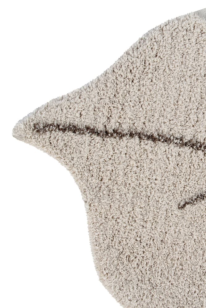 Washable Rug Monstera Natural - Re Edition + Plants