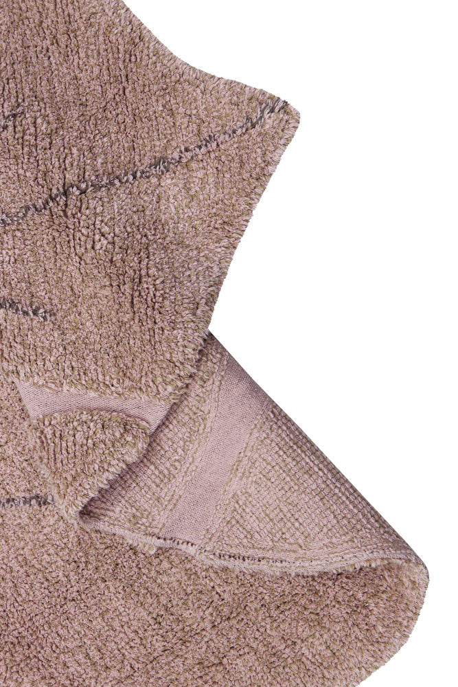 Washable Rug Monstera Vintage Nude - Re Edition + Plants