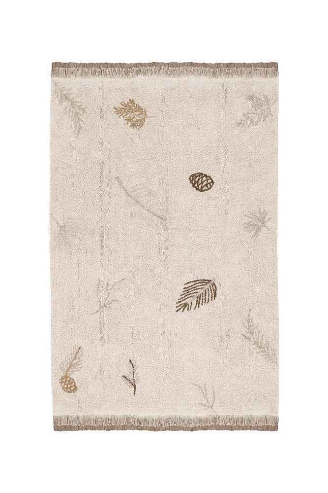 Washable Rug Pine Forest - Cotton Woods