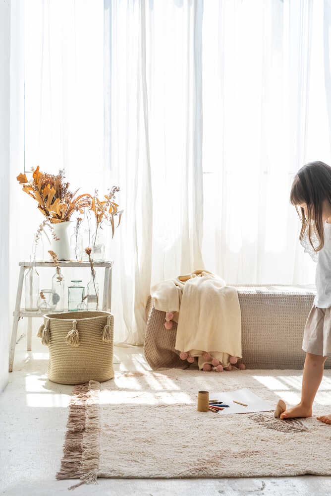 Washable Rug Pine Forest - Cotton Woods