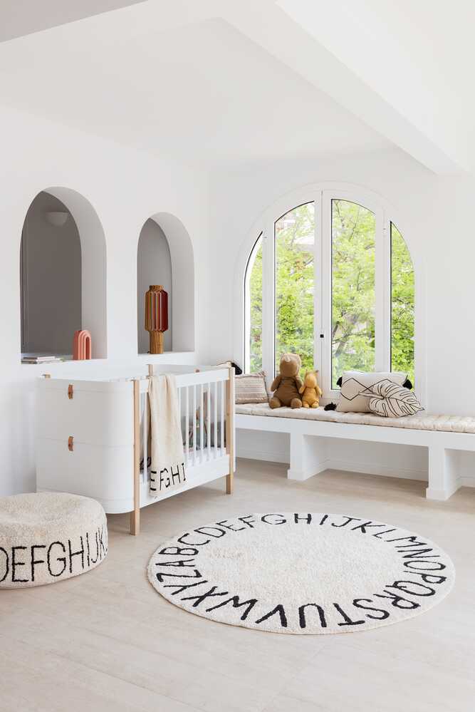 Washable Rug Abc Natural - Black - ABC