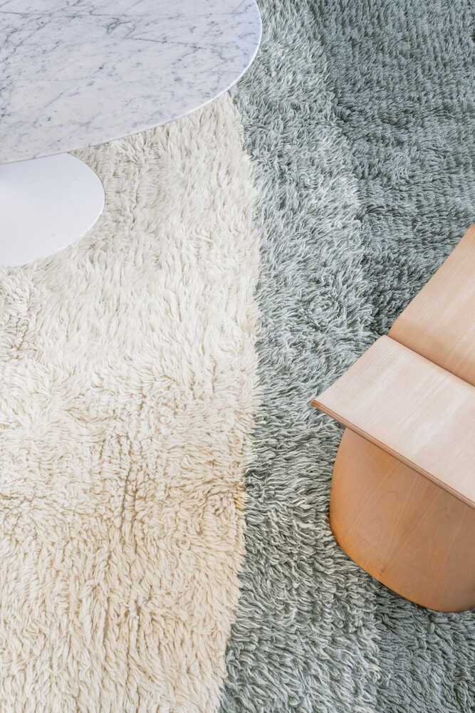 Woolable Rug Into The Blue