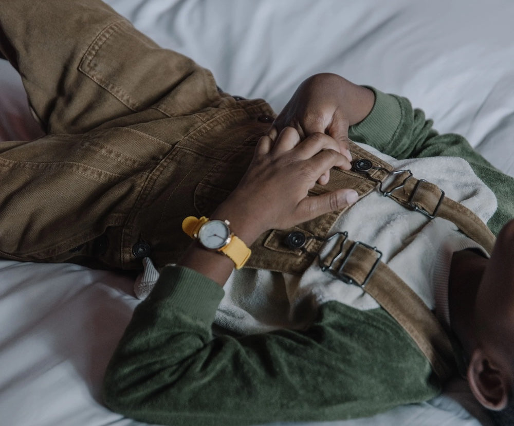 Millow Paris Millow Ciel Watch For Children - Yellow Braided Strap Watche