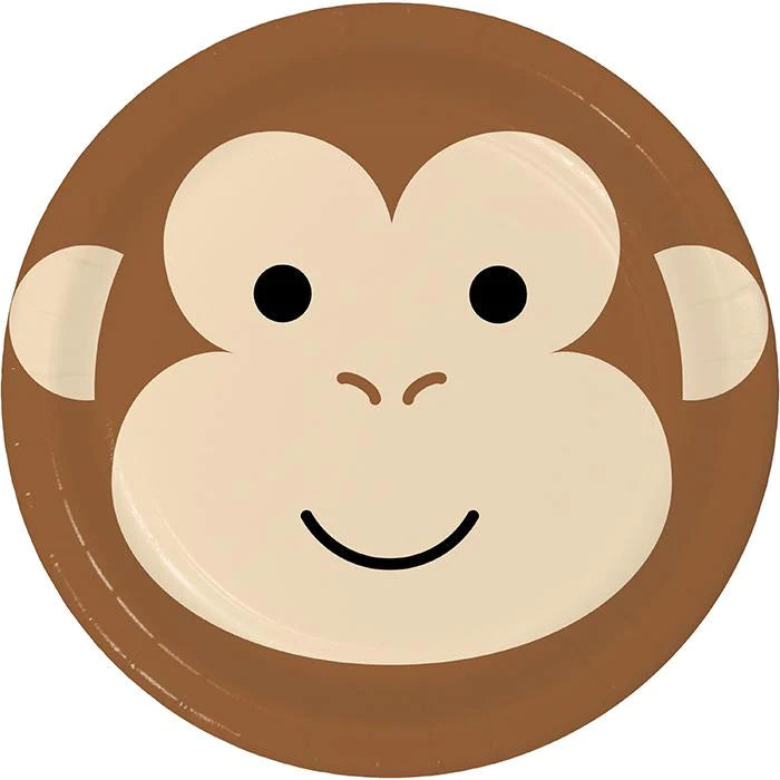 Monkey Wild Party Plate
