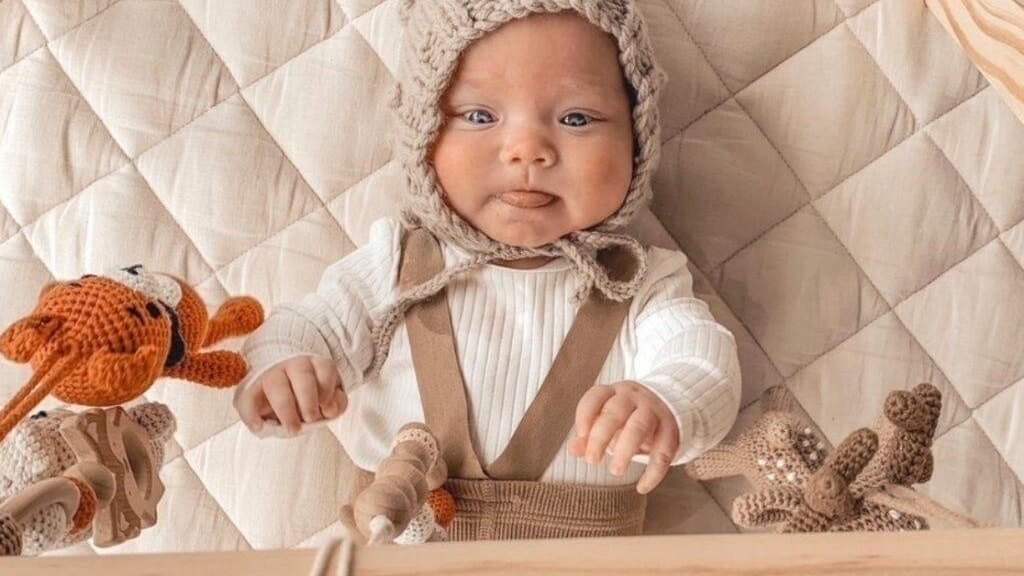 Smiling baby