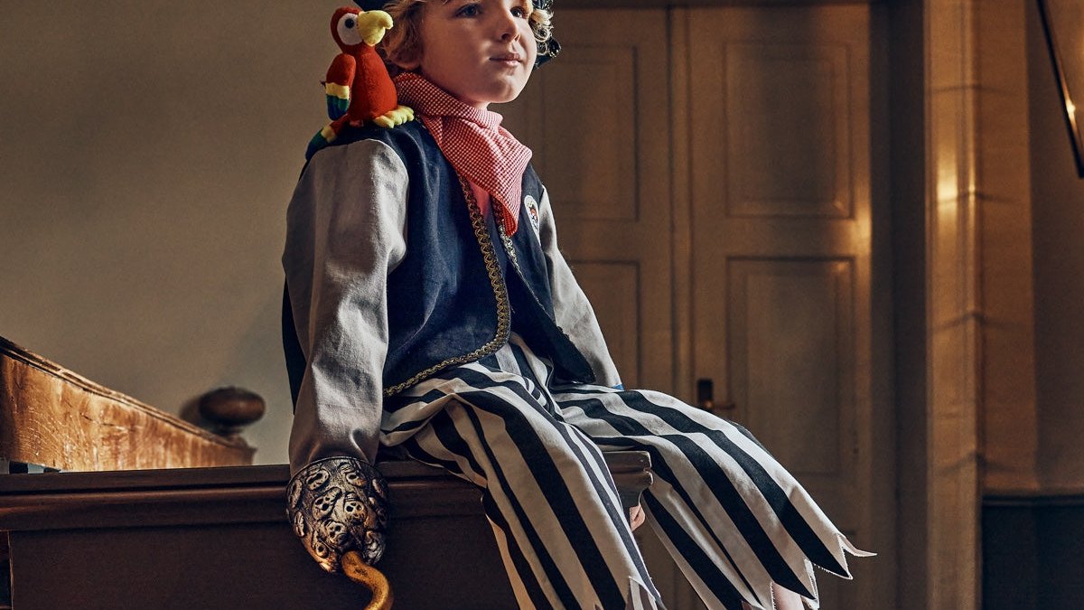 Child dressed up in a costume