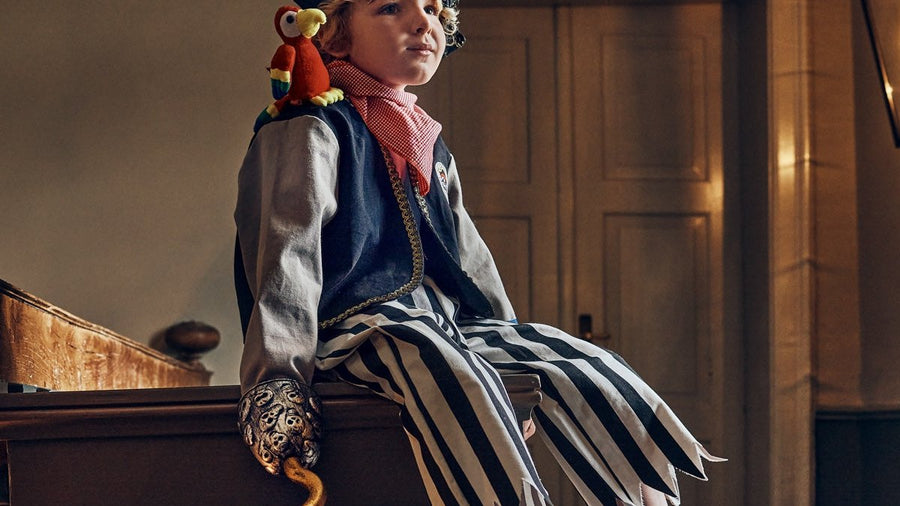 Child dressed up in a costume
