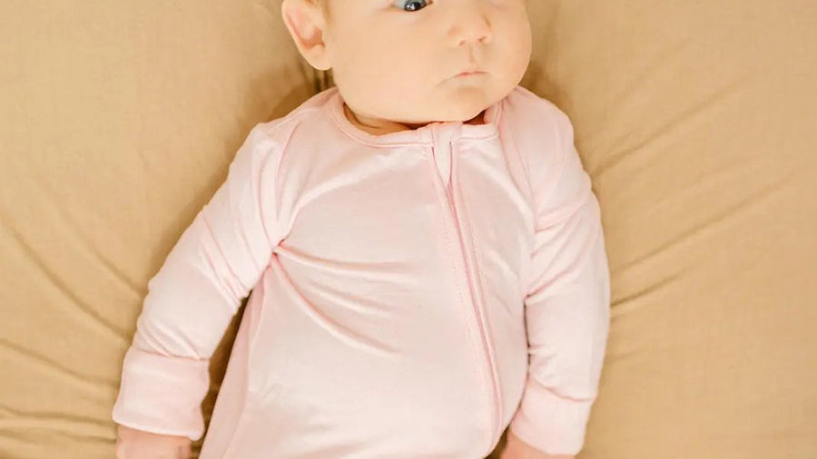 Baby lying down