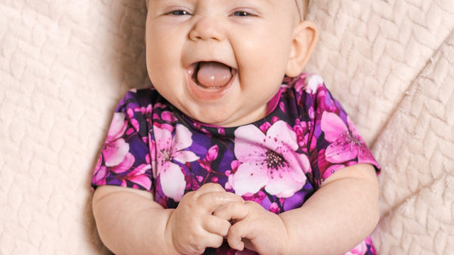 Smiling baby girl — girl name ideas