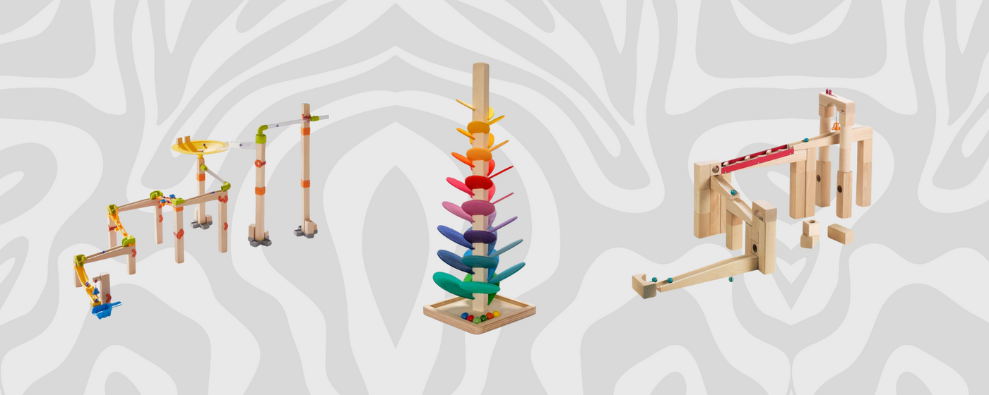 Why do toddlers like marble runs?