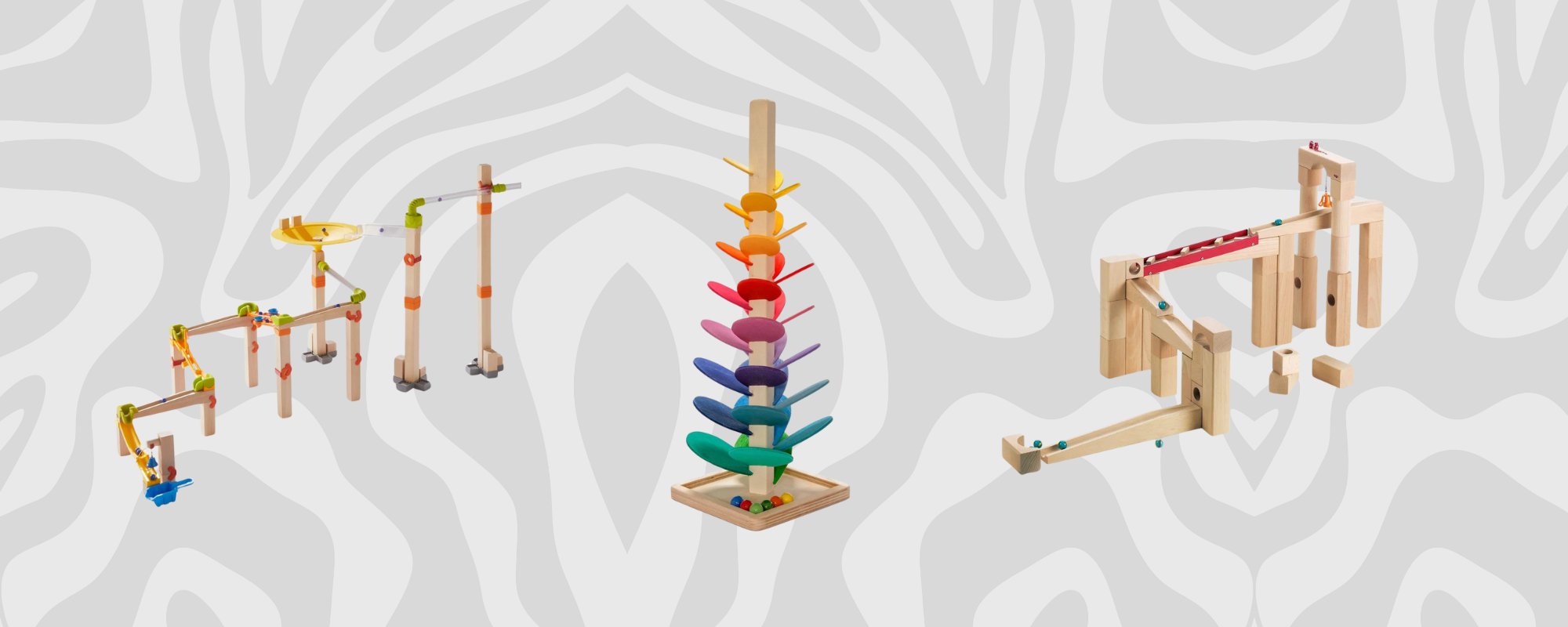 Why do toddlers like marble runs?