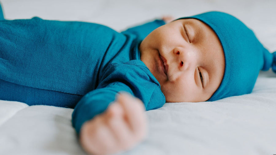 Sleeping newborn baby