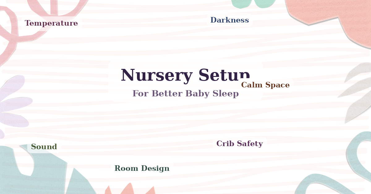 Setting Up Your Nursery for Better Baby Sleep