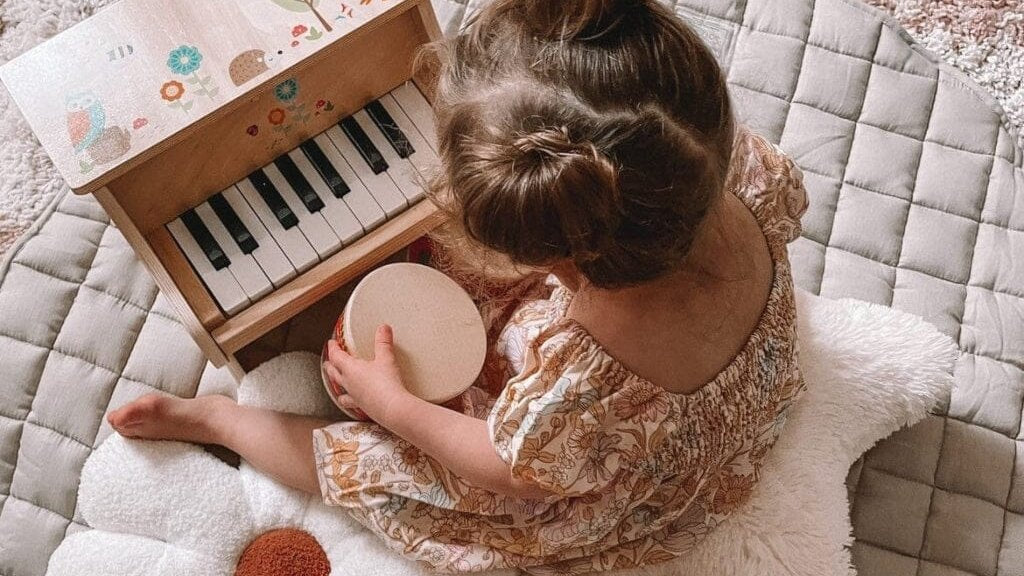 Toddler at home