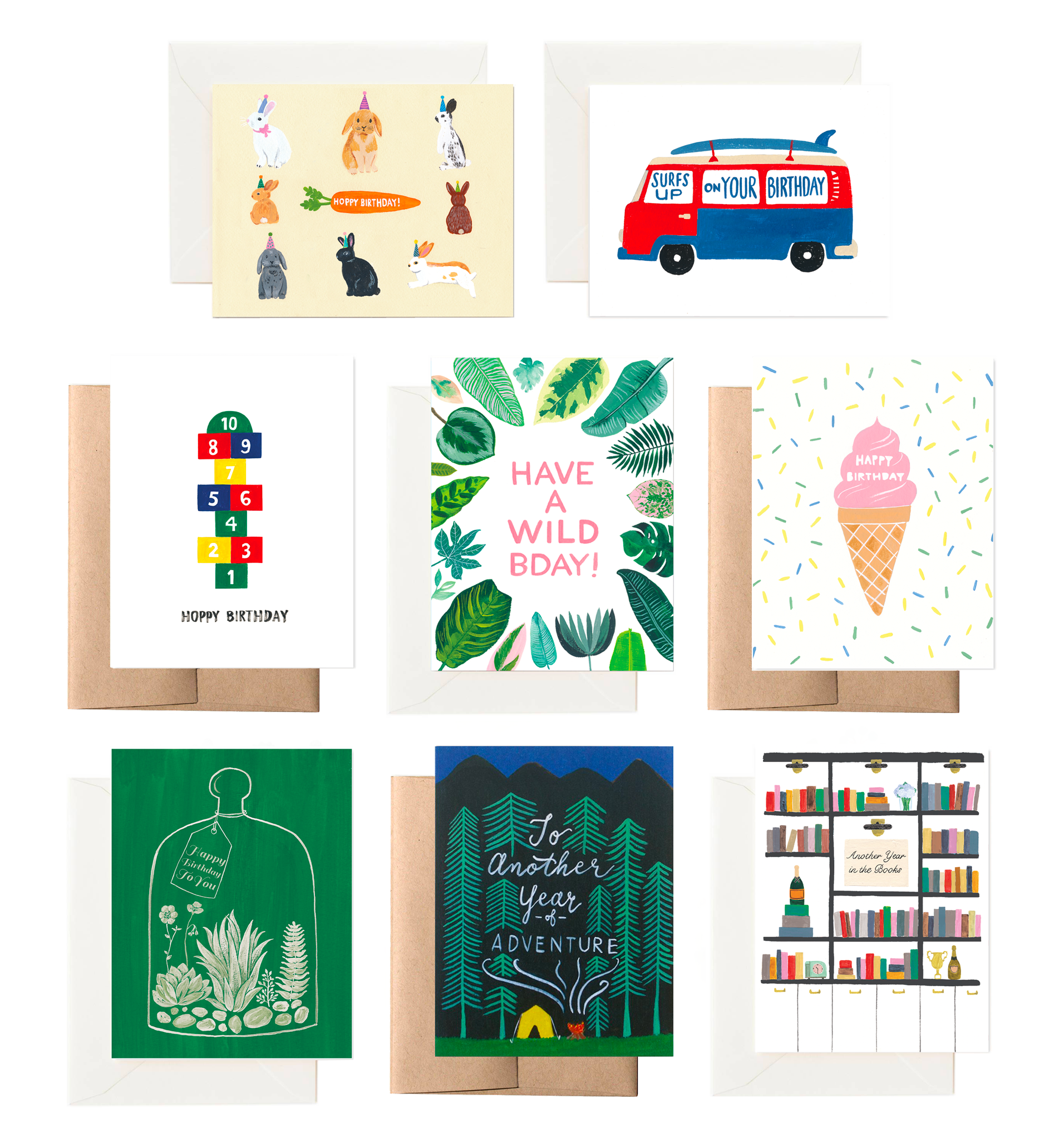 Forage Paper Co birthday bundle