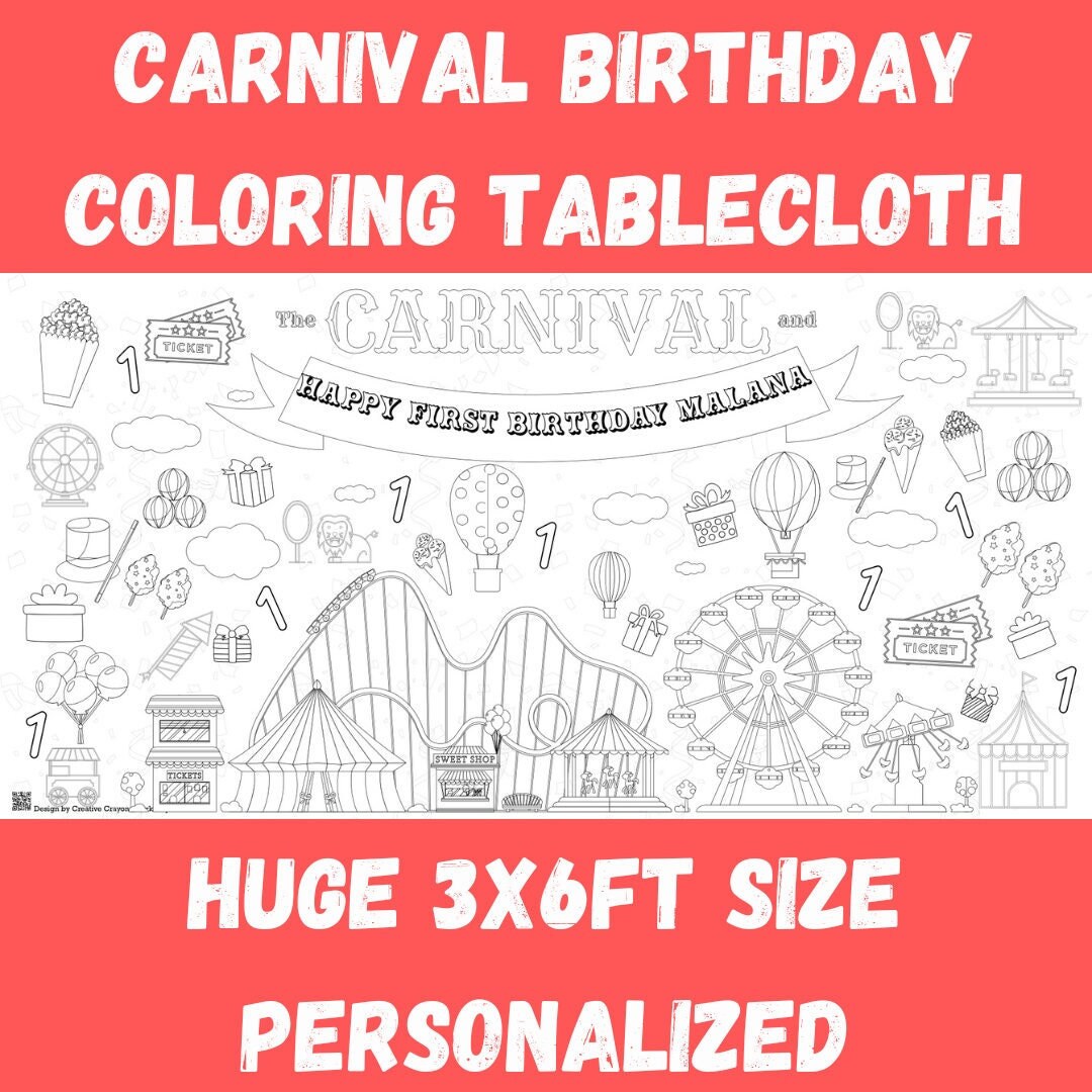 Creative Crayons Workshop carnival party