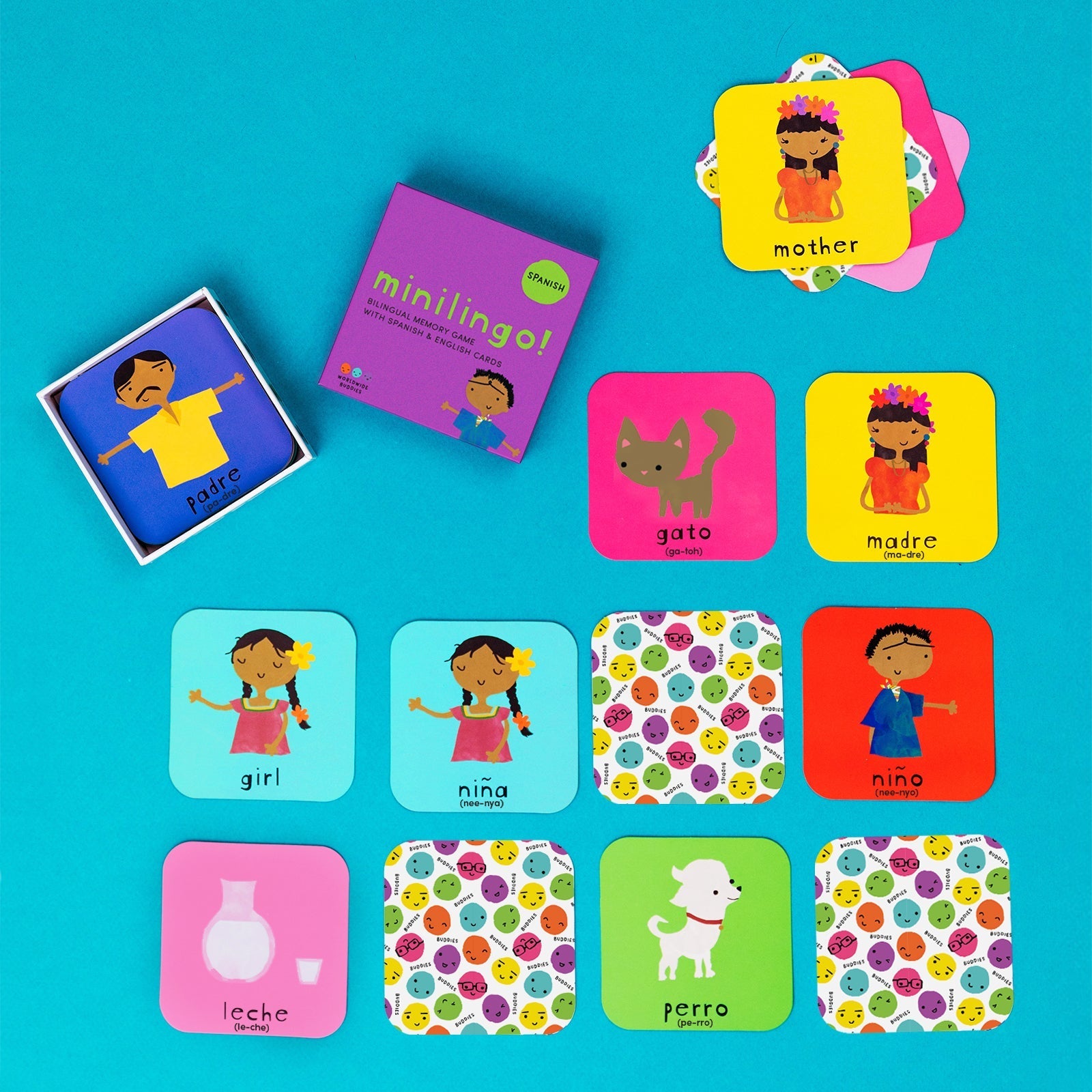 Worldwide Buddies bilingual flashcards