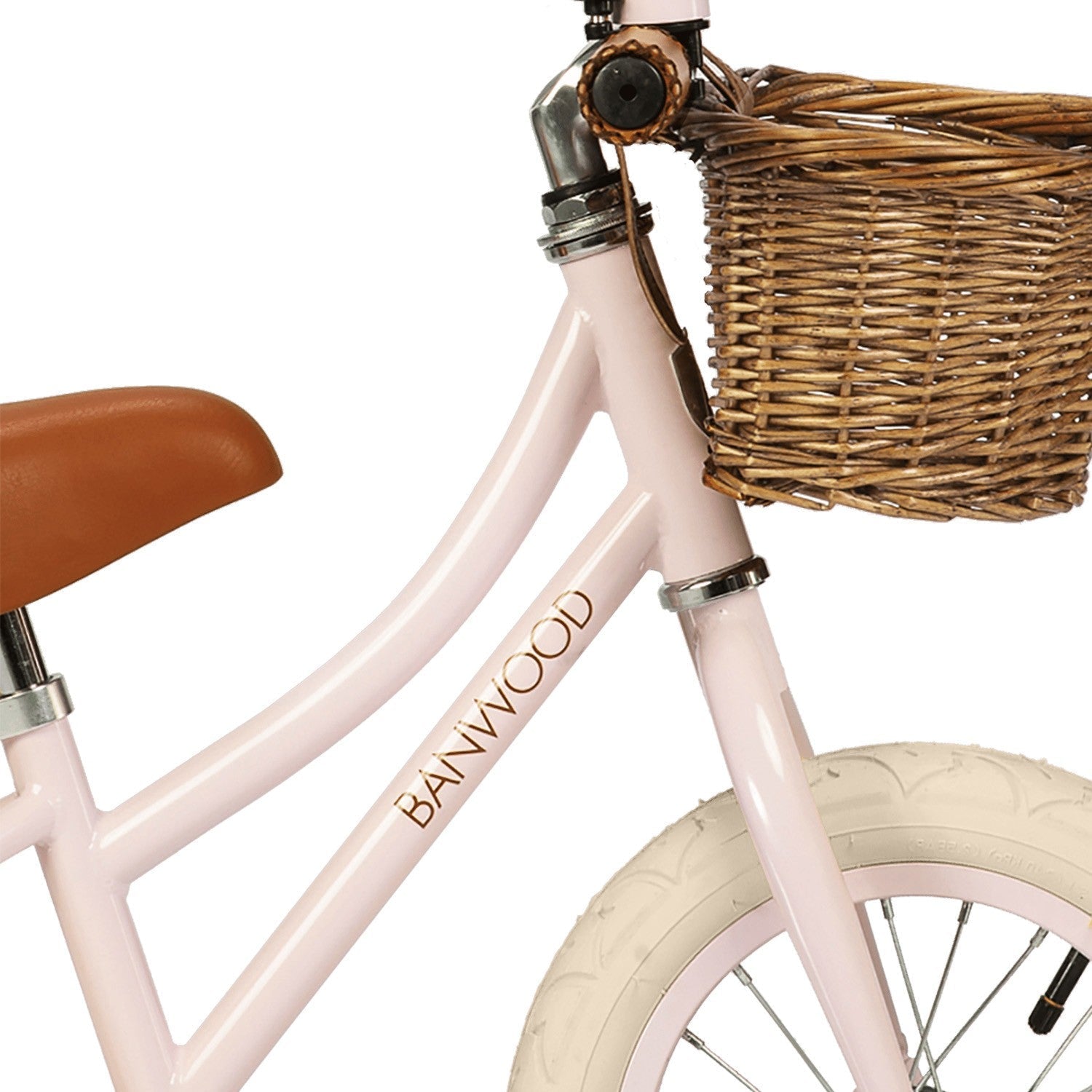 Banwood First Go pink balance bike lifestyle