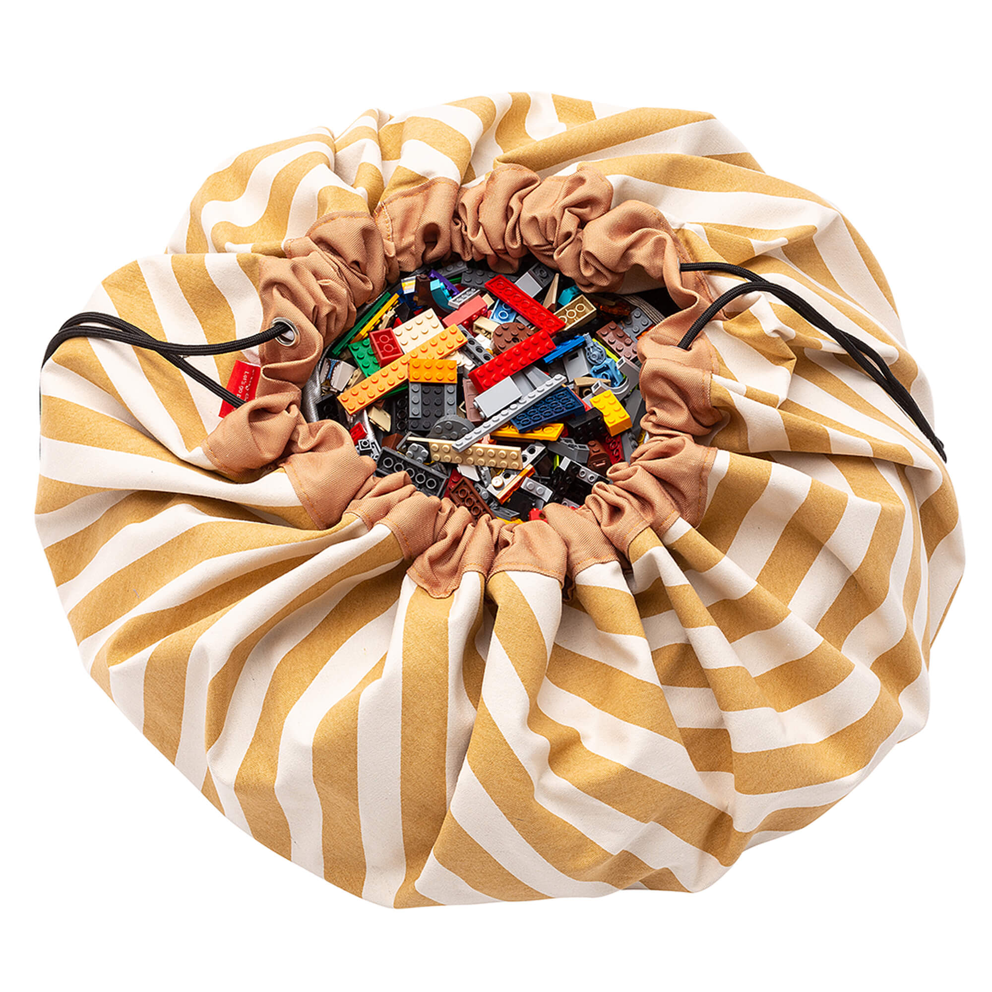Play and Go Stripes Mustard toy storage