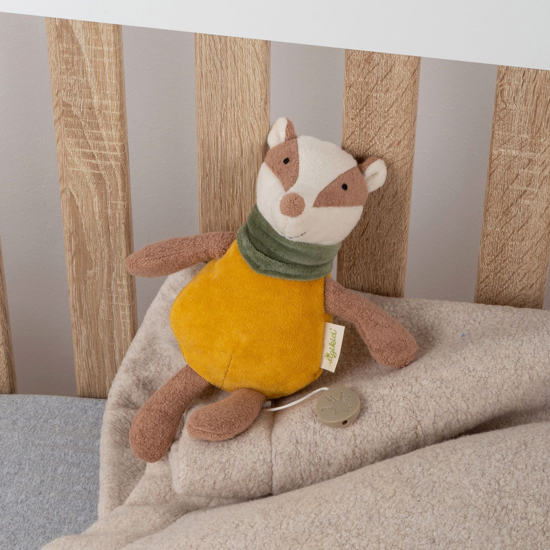 Organic Badger Musical Toy