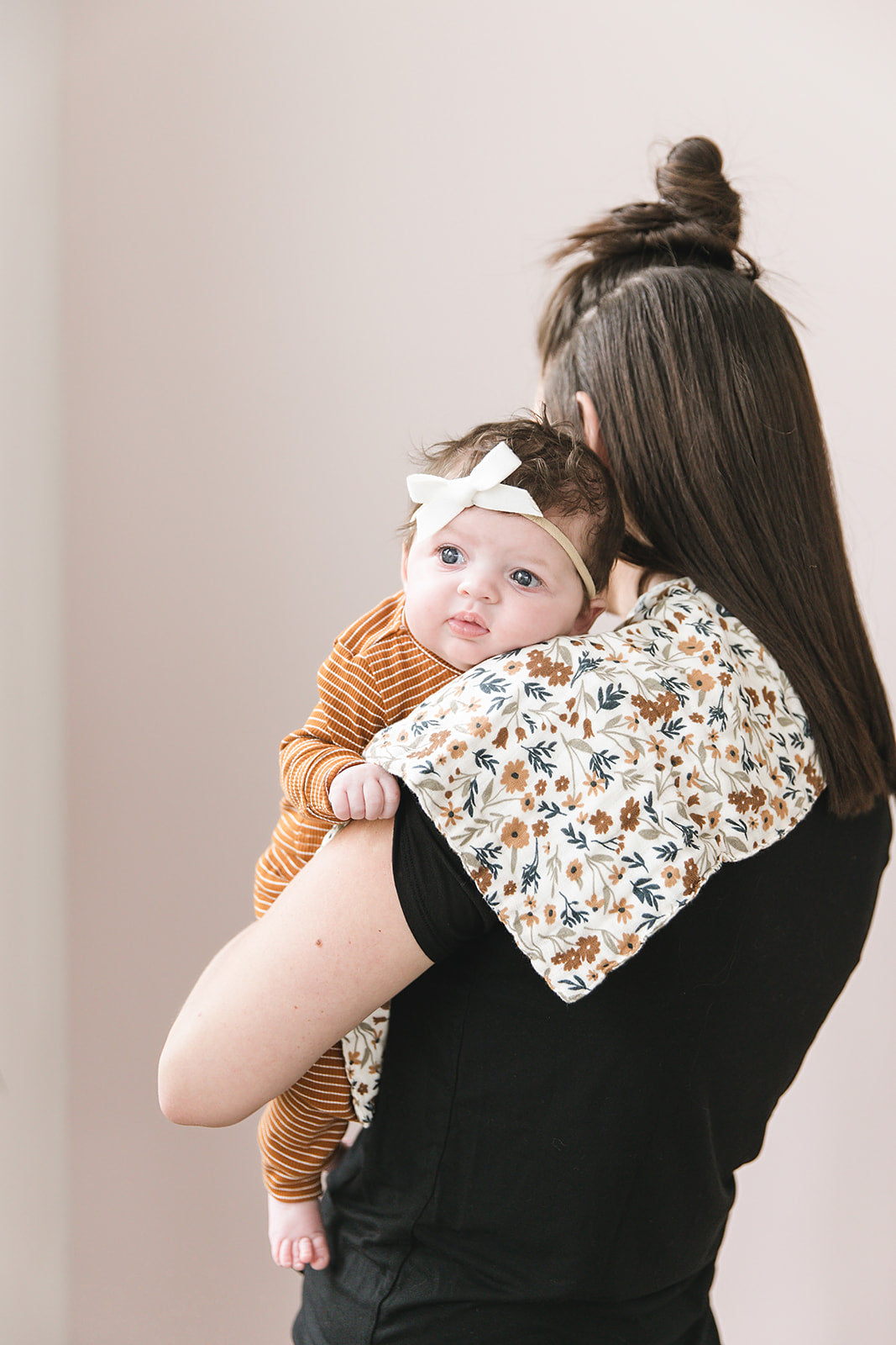 Harvest Floral Burp Cloth