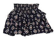 Tweenstyle - Ikat Print Smocked Skirt
