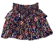 Tweenstyle By. Stoopher - Aztec Print Smocked Skirt