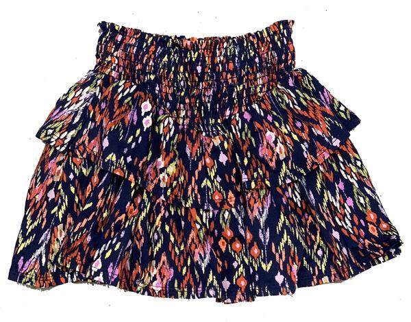 Tweenstyle By. Stoopher - Aztec Print Smocked Skirt