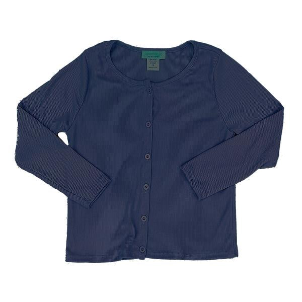 Tweenstyle By Stoopher - Navy Fine Rib Cardigan