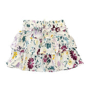 Tweenstyle By Stoopher - Floral Print Tiered Skirt