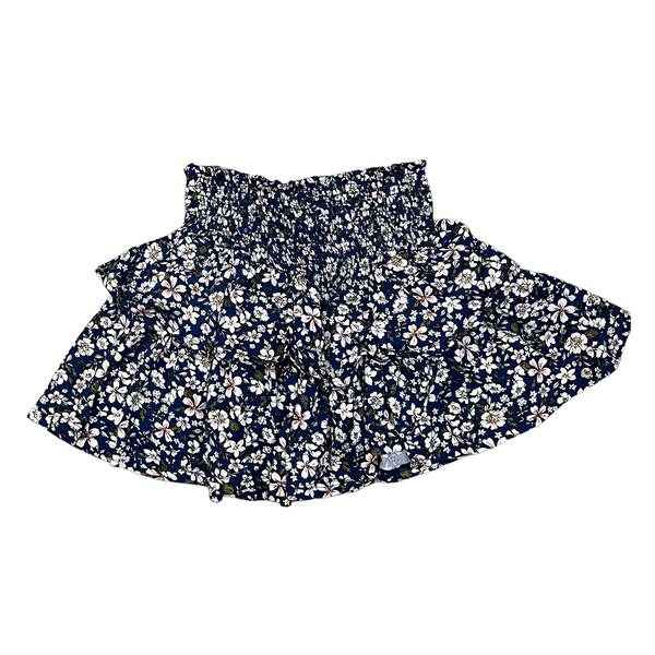 Tweenstyle By Stoopher - Navy Ditsy Floral Skirt