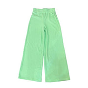 Tweenstyle By Stoopher- Soft Hacci Wide Leg Pant - Mint Green