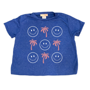 Tweenstyle By Stoopher - Palm Trees & Smiles Boxy Tee