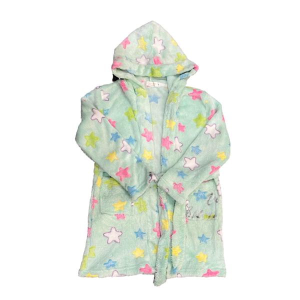 Tweenstyle By Stoopher - Multi Stars Plush Robe