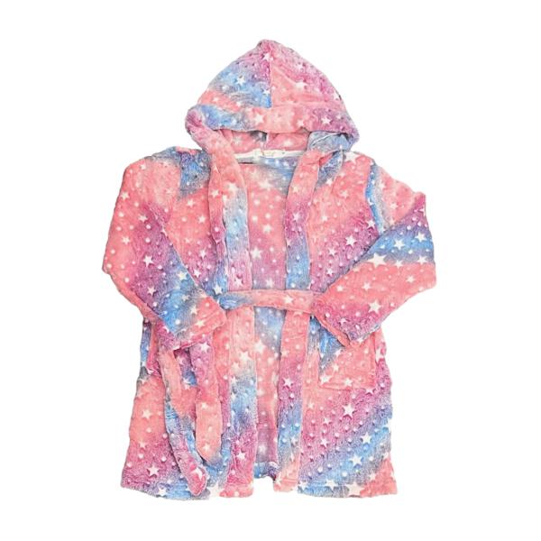 Tweenstyle By Stoopher - Ombre Stars Plush Robe