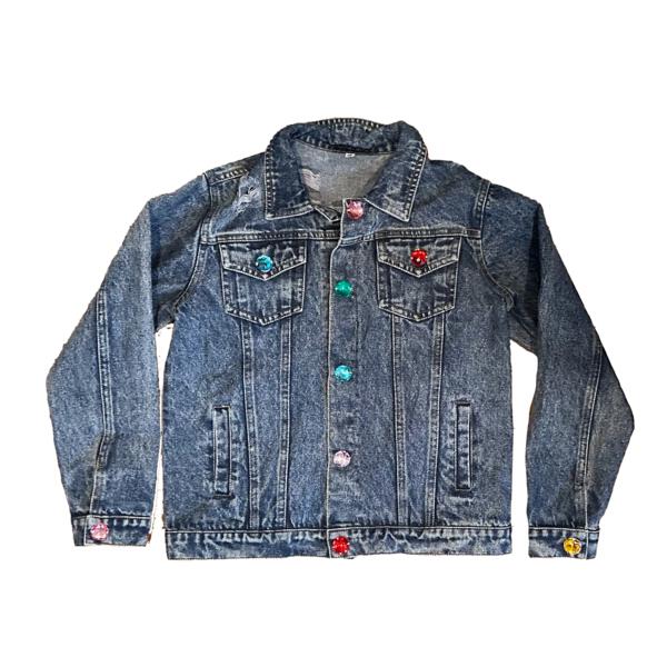 Tweenstyle By Stoopher - Denim Jacket With Love Appliqué