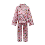 Tweenstyle By Stoopher - Cocoa Silky Loungewear Set