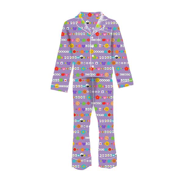 Tweenstyle By Stoopher - Friendship Bracelets Silky Loungewear Set