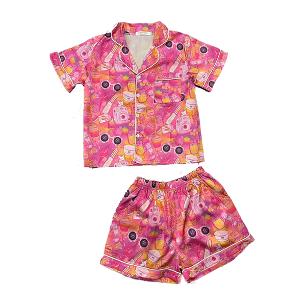 Tweenstyle By Stoopher - Vacation Silky Loungewear Set