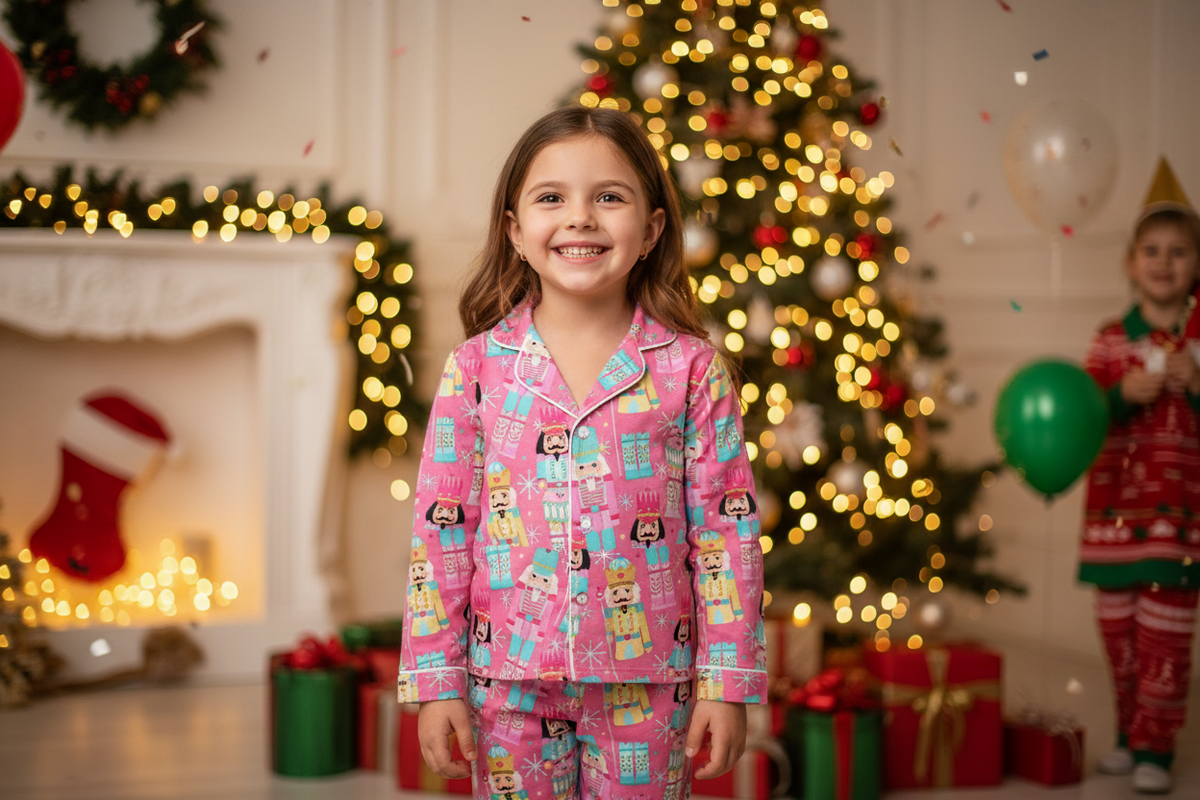 Tweenstyle By Stoopher - Wooden Soldiers Silky Loungewear Set