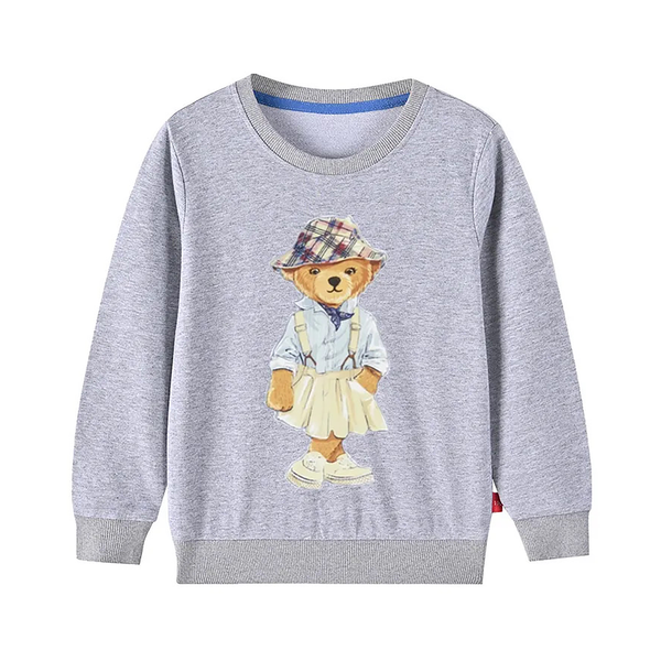 Tweenstyle By Stoopher - Preppy Bear Crewneck Sweatshirt