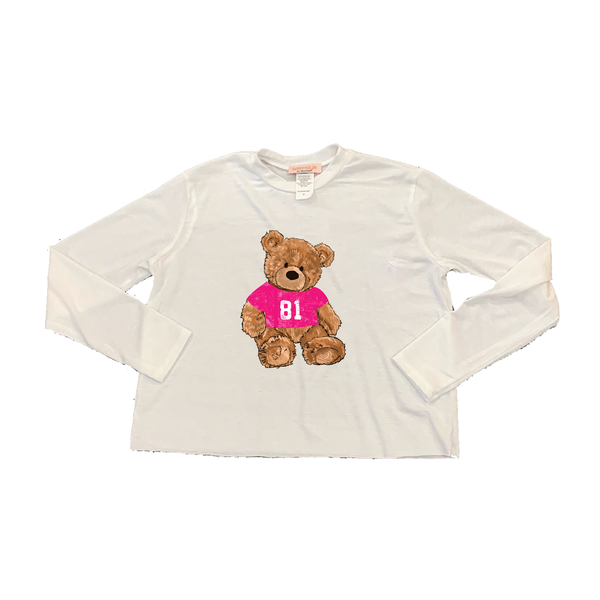 Tweenstyle By Stoopher - Long Sleeve Boxy Tee - Teddy