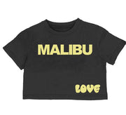 Tweenstyle By Stoopher - Malibu Love - Black Boxy Tee